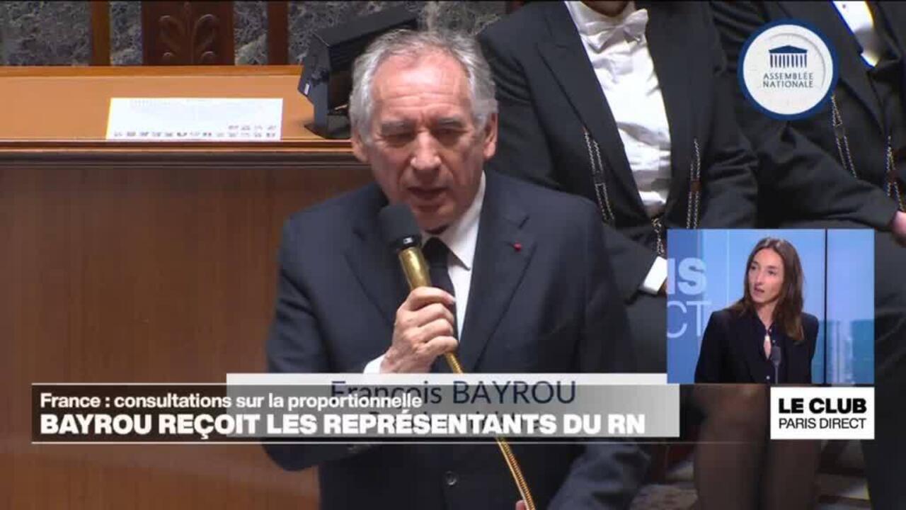 Proportionnelle : François Bayrou consulte mais les avis divergent Proportionnelle : François Bayrou consulte mais les avis divergent