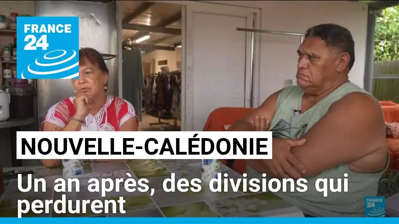 Emeutes en Nouvelle-Calédonie : un an après, des divisions qui perdurent Emeutes en Nouvelle-Calédonie : un an après, des divisions qui perdurent