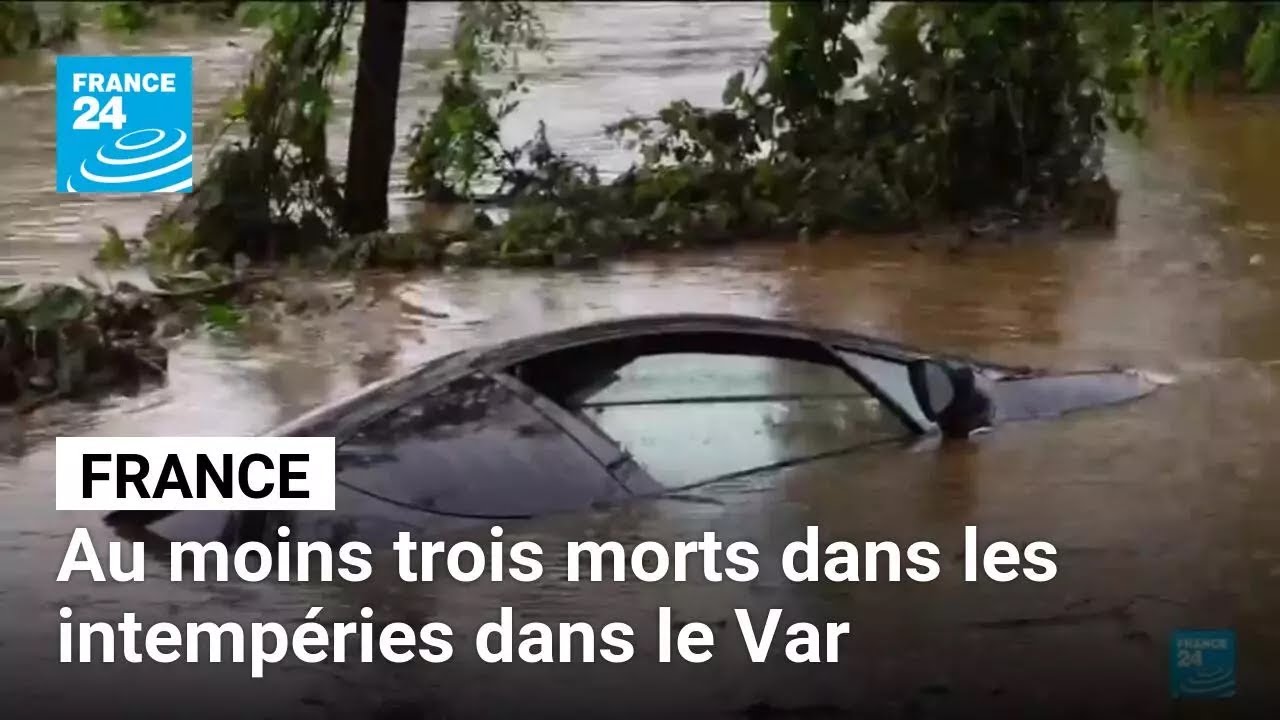 Intempéries dans le Var : au moins trois morts Intempéries dans le Var : au moins trois morts