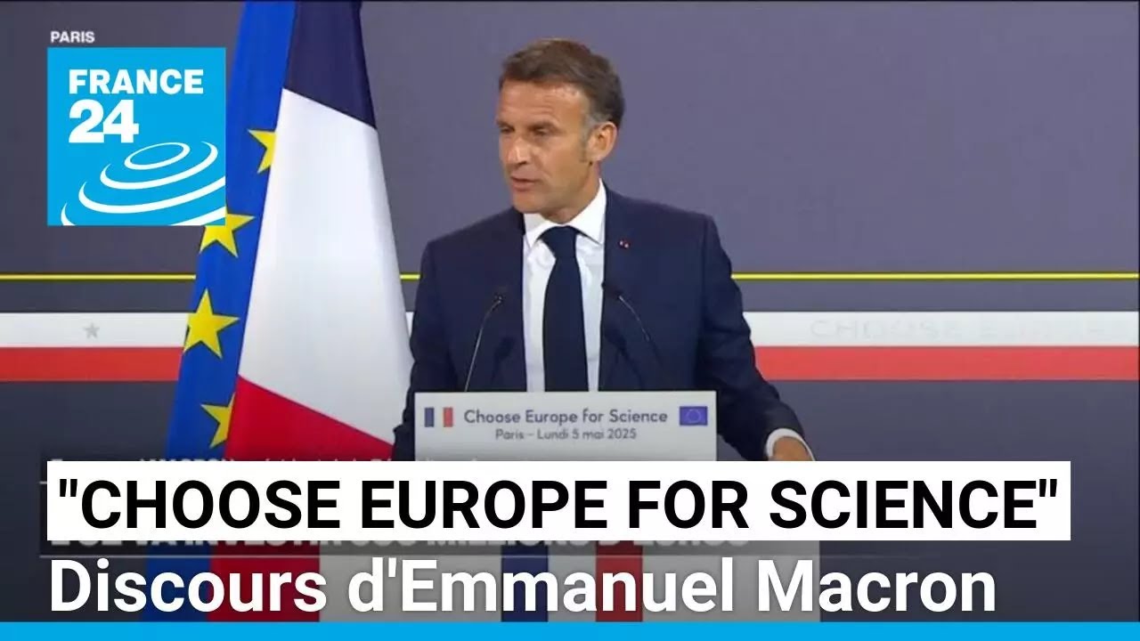 REPLAY – Discours d’Emmanuel Macron lors du sommet “Choose Europe for Science” REPLAY – Discours d’Emmanuel Macron lors du sommet “Choose Europe for Science”